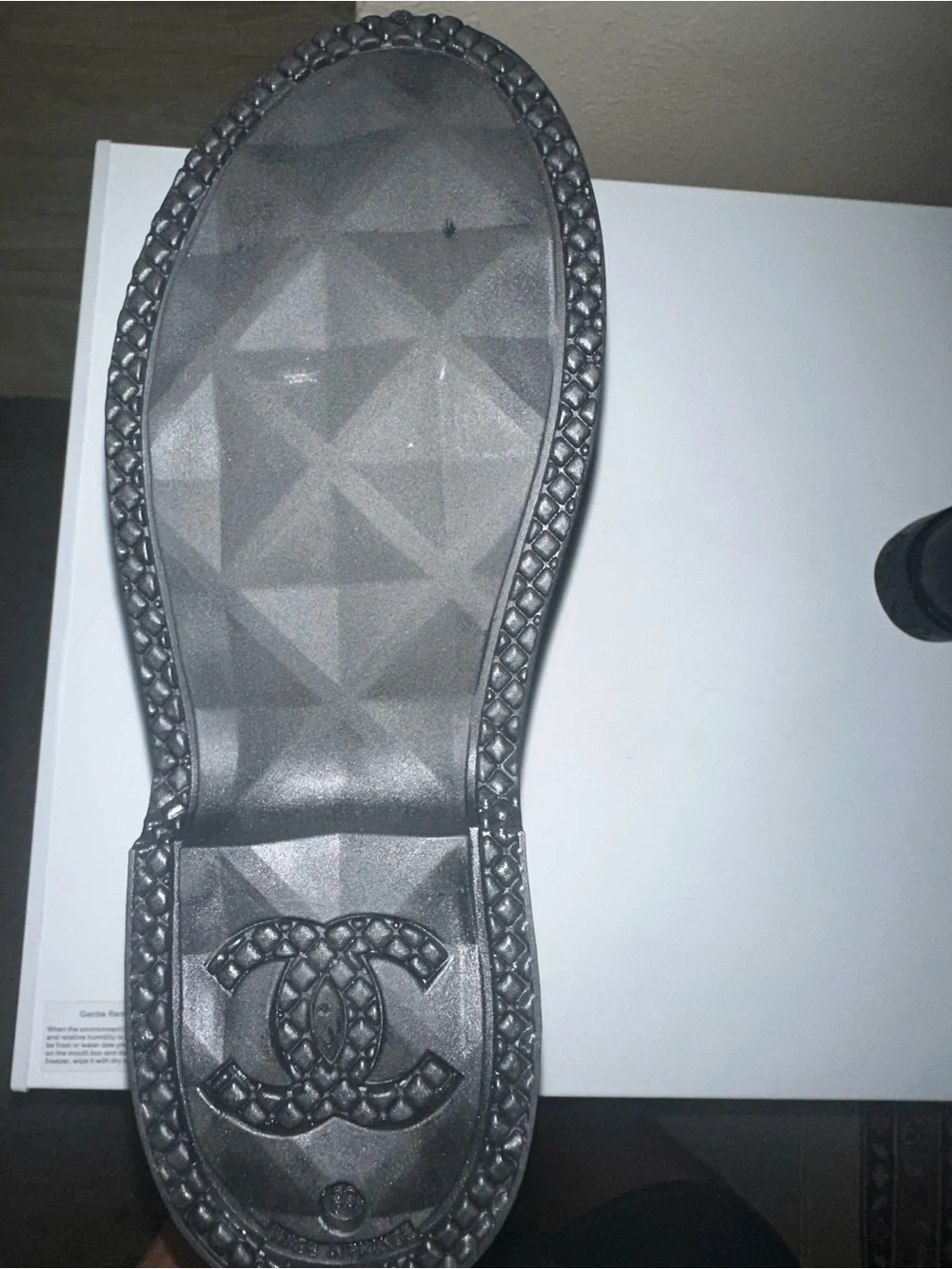 CHANEL Black Boots Women’s Size 8